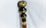 Antique Victorian Cane with Brass Handle