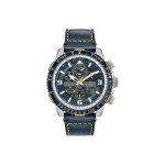 Citizen Promaster Skyhawk Men's Blue Leather Watch