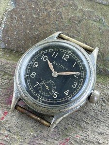 Vintage Bulova Military Watch 10ak