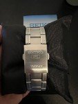 Seiko 5 Automatic Men's Watch with Black Dial