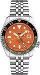 Seiko 5 Sports GMT Men's Watch - Orange Dial