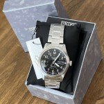 Seiko 5 Men's Automatic Watch - Black Dial
