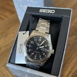 Seiko 5 Men's Automatic Watch - Black Dial