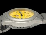 LUMINOX H3 MBM Vintage Men's Yellow Dial Watch