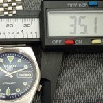 Vintage Seiko 5 Automatic Blue Dial Men's Watch