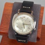 Vintage Hamilton Electric Watch with Black Leather Strap