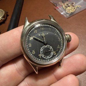 Vintage Bulova Military Hand-Winding Watch