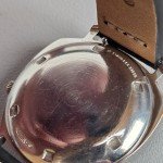 Vintage Hamilton Electric Watch with Black Leather Strap