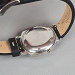 Vintage Hamilton Electric Watch with Black Leather Strap