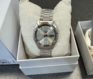 Seiko 5 Sports Automatic Ivory Dial Watch