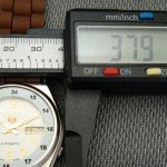 Vintage Seiko 5 Automatic Men's Watch – White Dial