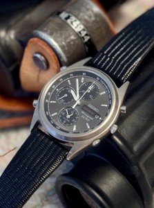 1997 Seiko Titanium Men's Chronograph Vintage Watch