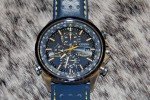 Citizen Men's Quartz Watch with Leather Strap