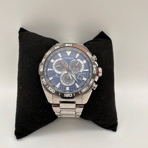 Citizen Promaster Eco-Drive Blue Chronograph Watch