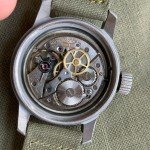 1950 Bulova US Military Luminous Steel Wristwatch