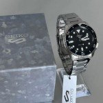 Seiko 5 Sports Men's Automatic Watch - Black Dial