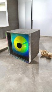 1976 Kirsch Hamilton Prisma Color Changing Clock