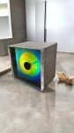 1976 Kirsch Hamilton Prisma Color Changing Clock