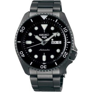 Seiko 5 Sports Gunmetal Bracelet Watch 43mm