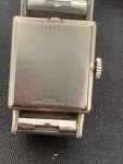 Vintage Elgin 1945 Square Tank Wristwatch