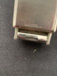 Vintage Elgin 1945 Square Tank Wristwatch
