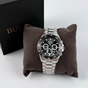 Vintage Bulova Marine Star Men's Quartz Chronograph Watch