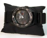 Seiko 5 Sports Men's Black Stainless Steel Watch