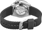 Seiko 5 Sports Men's Black Stainless Steel Watch