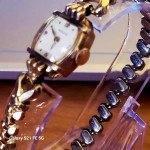 Gold Toned Vintage Rensie Wind-Up Wristwatch