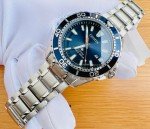 Citizen Promaster Diver Watch Blue Dial Silver Bracelet