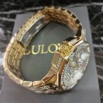 Bulova Octava Men's Quartz Watch - Silver Gold