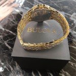 Bulova Octava Men's Quartz Watch - Silver Gold