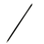 Vintage Victorian Wooden Cane with Brass Handle