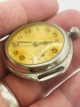 1930s Ingersoll Vintage Wrist Watch - Yellow Dial
