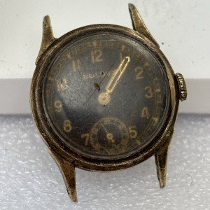 Rare 1943 Bulova Air Warden Watch - Vintage
