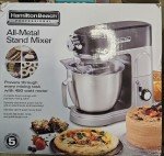 Hamilton Beach Metal Stand Mixer 63240