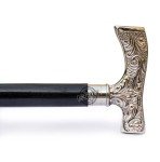 Vintage Wooden Walking Cane - Unisex Victorian Gift