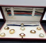Vintage Bucherer Ladies Watch Set with Interchangeable Bands