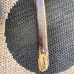 Hand-Carved Vintage Wooden Walking Stick Cane
