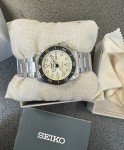 Seiko 5 Sports Automatic Watch with Beige Dial