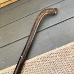 Hand-Carved Vintage Wooden Walking Stick Cane
