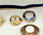 Vintage Bucherer Ladies Watch Set with Interchangeable Bands