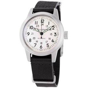 Bulova Hack Men's Automatic Ivory Dial Watch