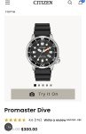 Citizen Promaster Eco-Drive Dive Watch