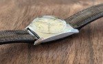 Hamilton Vintage Regulus Steel Dial Clock