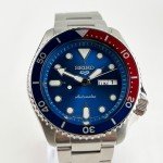Seiko 5 Sports Automatic Watch - Blue Dial Men's