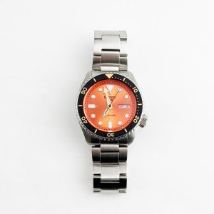 Seiko 5 Sports Orange Dial Men's Watch
