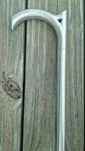 Steampunk Aluminum V Handle Tactical Walking Cane