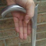 Steampunk Aluminum V Handle Tactical Walking Cane