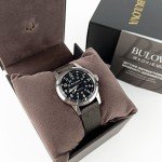 Bulova Men's Military Hack Black Automatic Watch